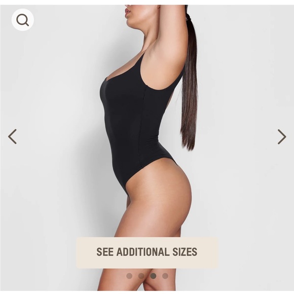 SKIMS FITS EVERYBODY SQUARE NECK BODYSUIT Size 3X NWT - Picture 2 of 7